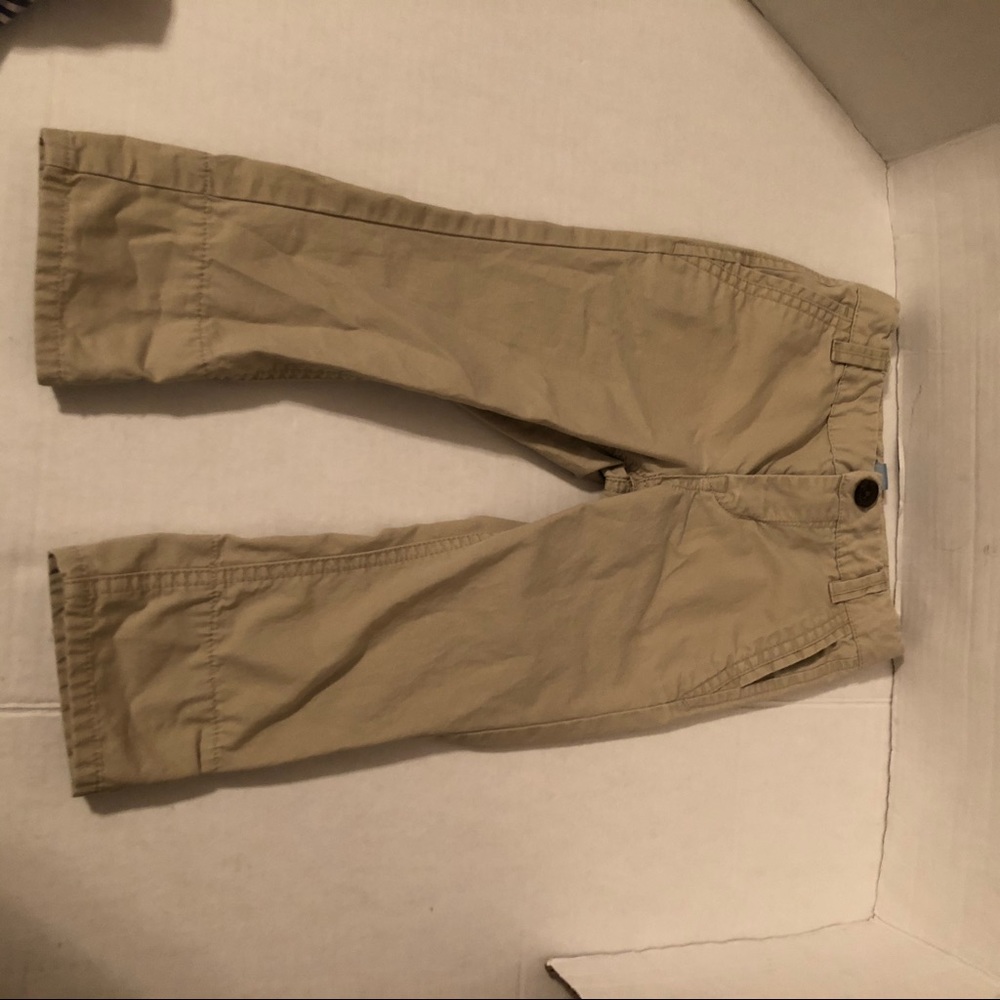 Baby gap matching outfit purple button up & khakis - Picture 7 of 8